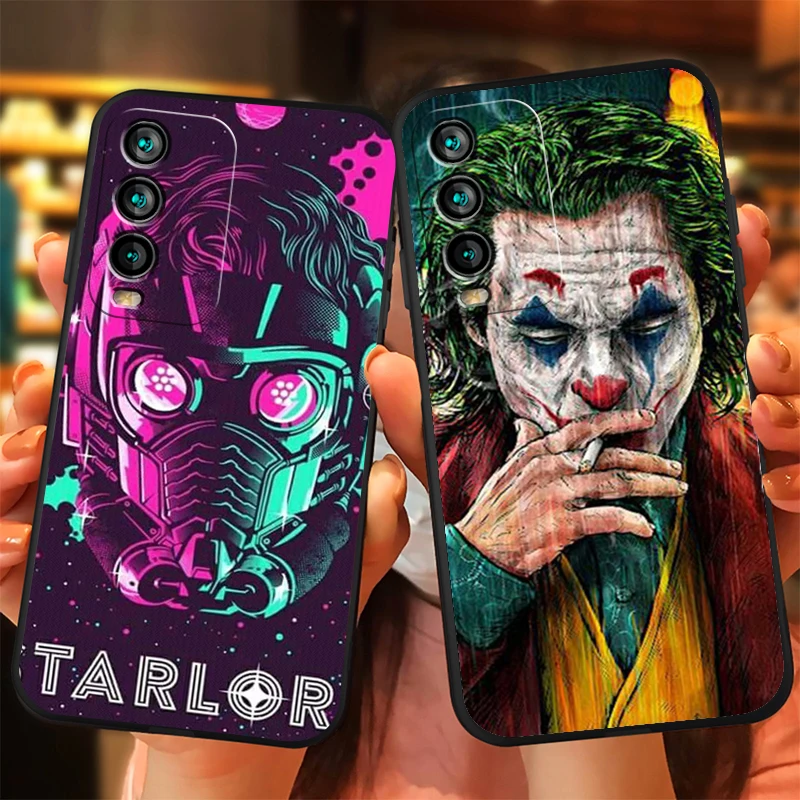

Marvel Avengers Phone Cases For Xiaomi Redmi Note 10 10S 10 Pro POCO F3 GT X3 GT M3 Pro X3 NFC Soft TPU Funda Back Cover