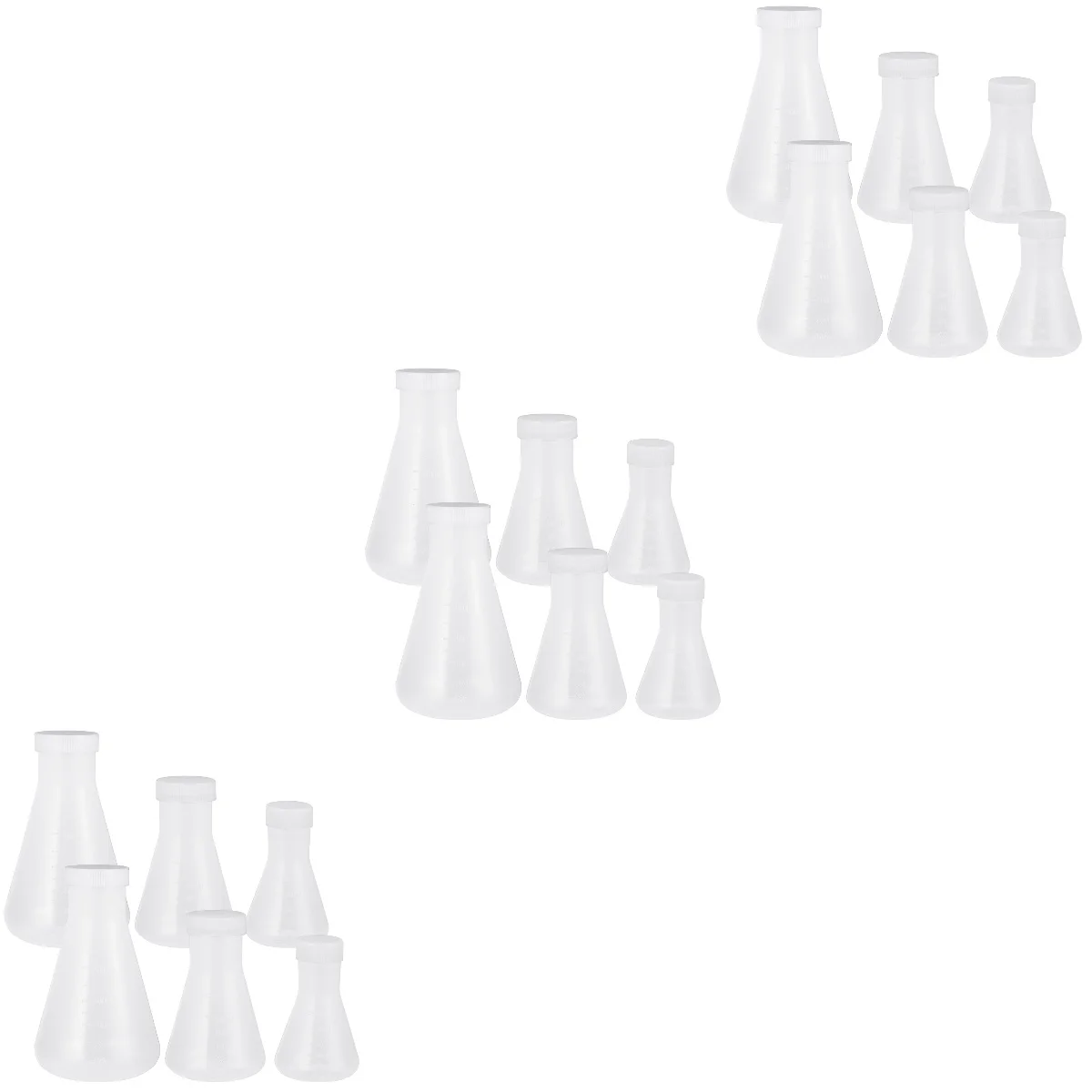 

18 Flask Conical Flask For Laboratory Students Experiment Chemistry