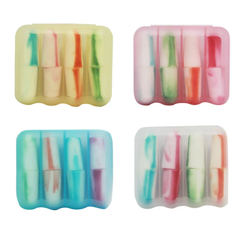 

1~5PCS 1pair Comfort Soft Sleep Noise Foam Ear Plugs Tapered Travel Reduction Prevention Earplugs Sound Insulation Ear