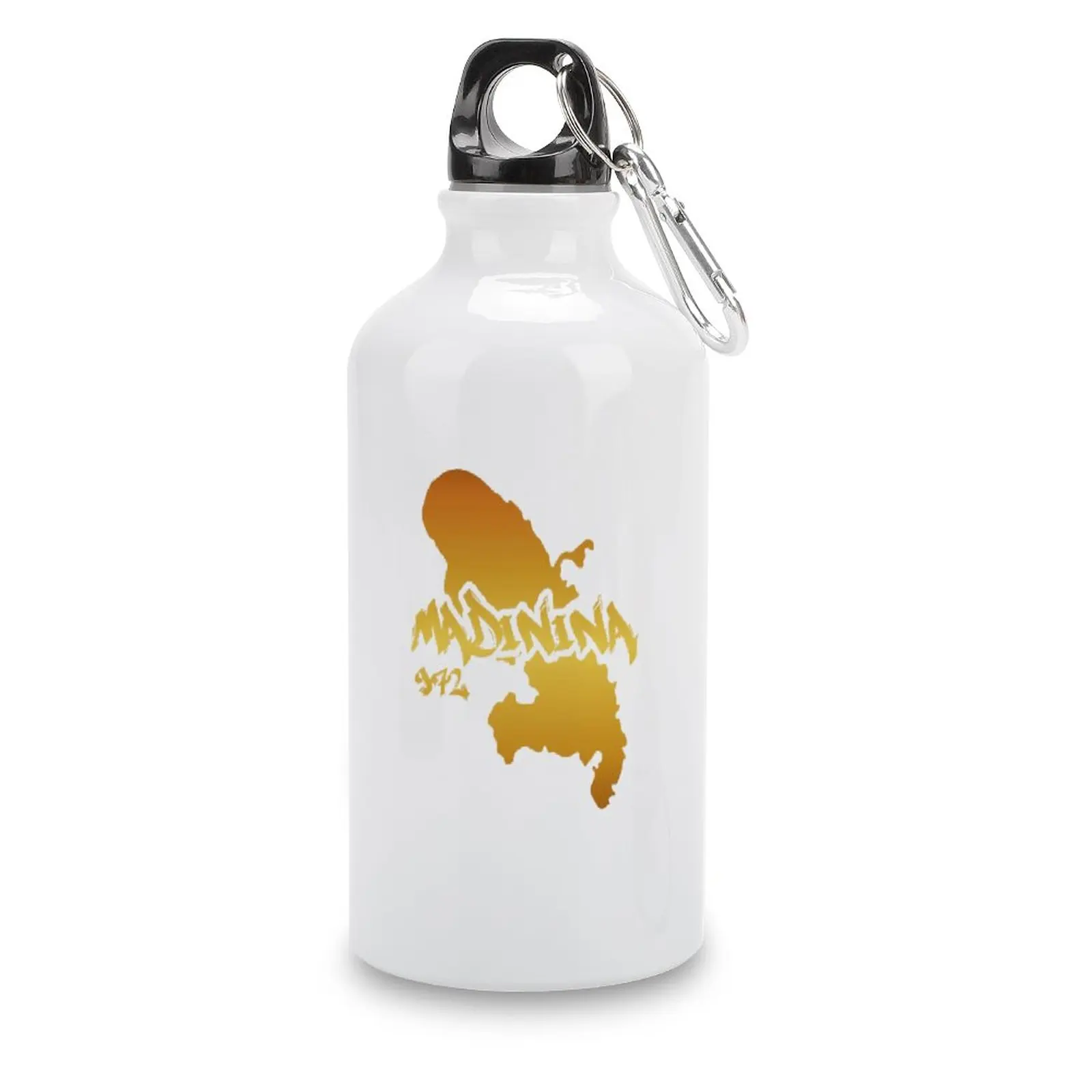 

DIY Bottle Madinina 972 Gold Martinique Classic Sport Bottle Aluminum Milk Cups Thermos Flask Novelty Humor Graphic Kettle