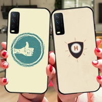 simple creative interesting phone case for vivo y20 y30 y50 y53 y52 y31 y70s y12 y11 y53 y18 y19 y15 y12 y51 y85 y97 case