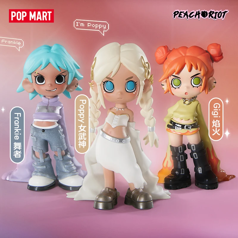 Новый Pop Mart Lil Peach Riot Series слепая коробка Коллекционная игрушка-фигурка Модная