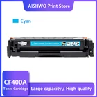 ASW CF400A CF401A 402 403A 201A совместимый цветной тонер-картридж для HP Color LaserJet Pro M252dn M252n MFP M277dw M277n M274n