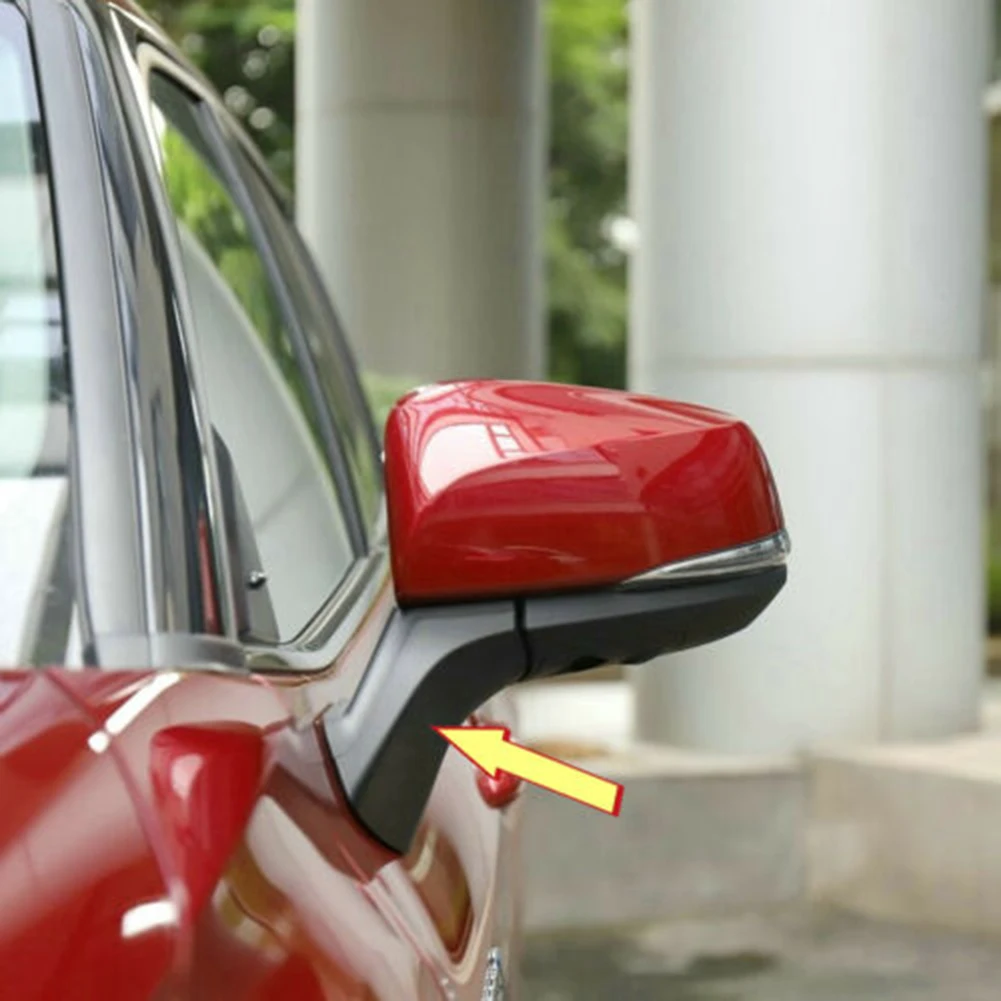 

1pc Car Rear View Mirror Triangle Base Cover For Toyota Highlander 2020-2022 Left Side Rearview Mirror Triangle Base Cover