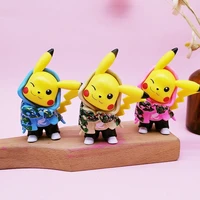 pokemon pikachu figurine toy model desktop and car mounted decoration model gift toys