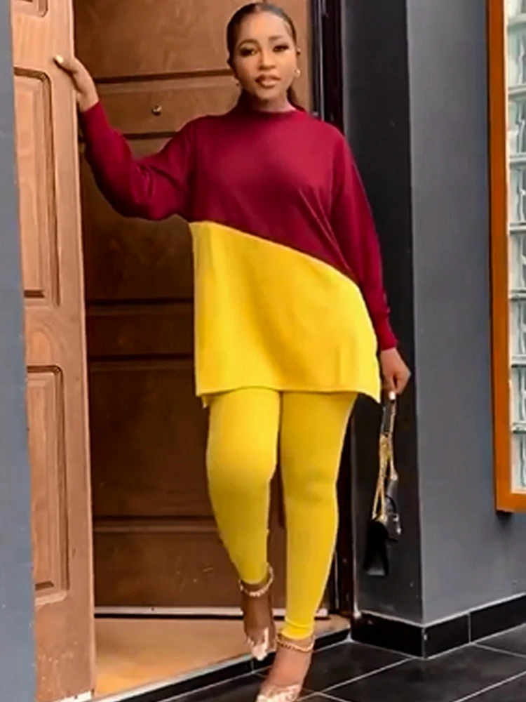 

2 Piece Women Sets New Arrival Matching Sets Solid Color Two Pieces Sets Top And Pants Suits Outfits Clothing 2022 Summer Autumn