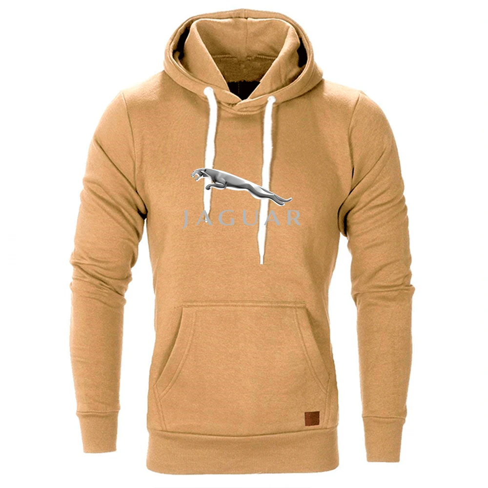 

JAGUAR new spring and autumn men's hooded sweater casual sports hooded sweater Harajuku unisex hooded sweater