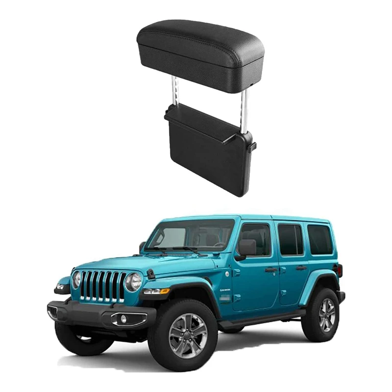 

Car Armrest Support Elbow Rest Pad Armrest Extender For Jeep Wrangler JL Gladiator Grand Cherokee