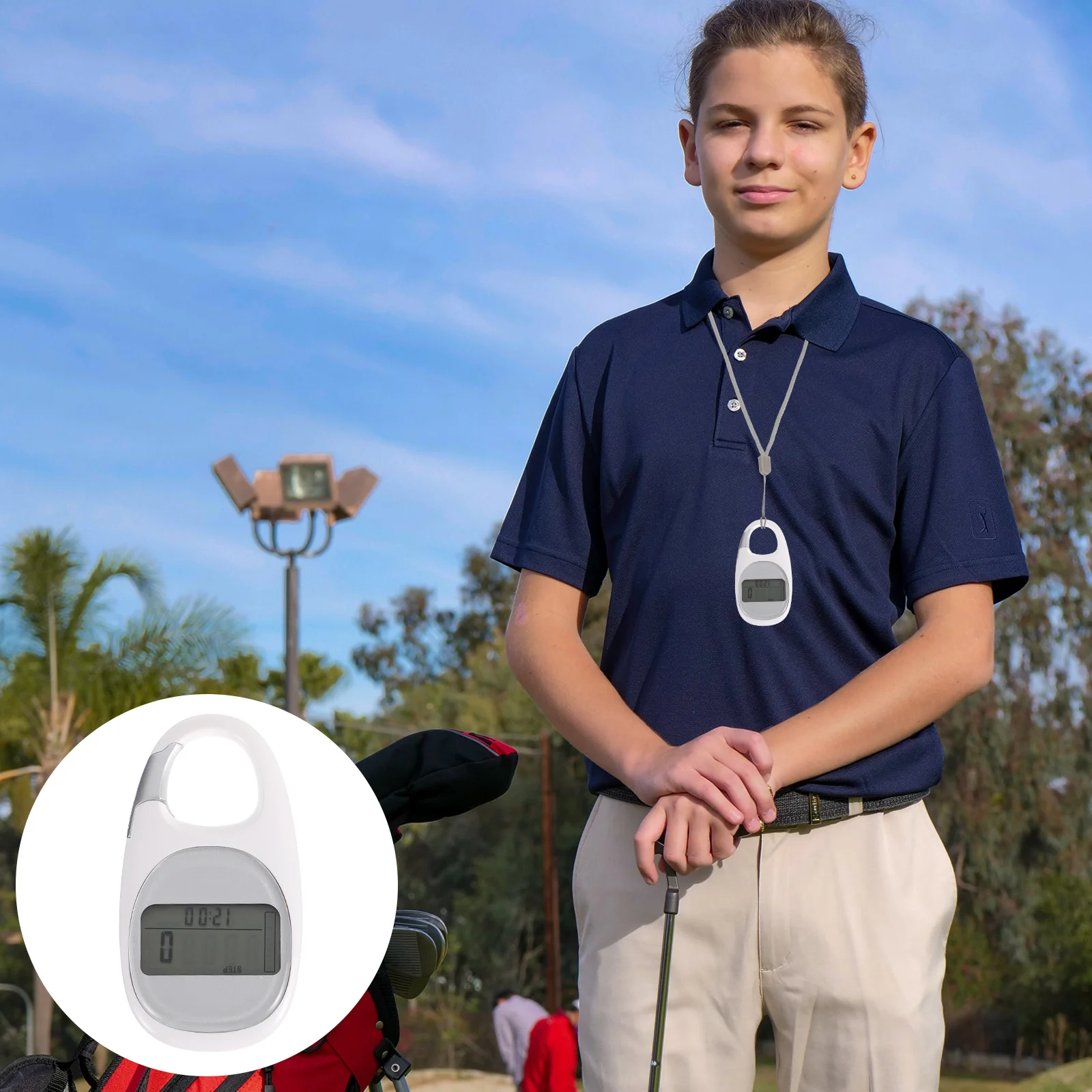 

Pedometer Outdoor Accessory Outdoor Step Convenient Walking for Climbing Hiking Outdoor