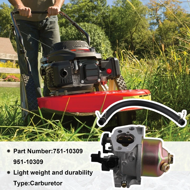 Сменные фитинги карбюратора 751-10309 для MTD OHV Troybilt двигатель газонокосилки 951-10309