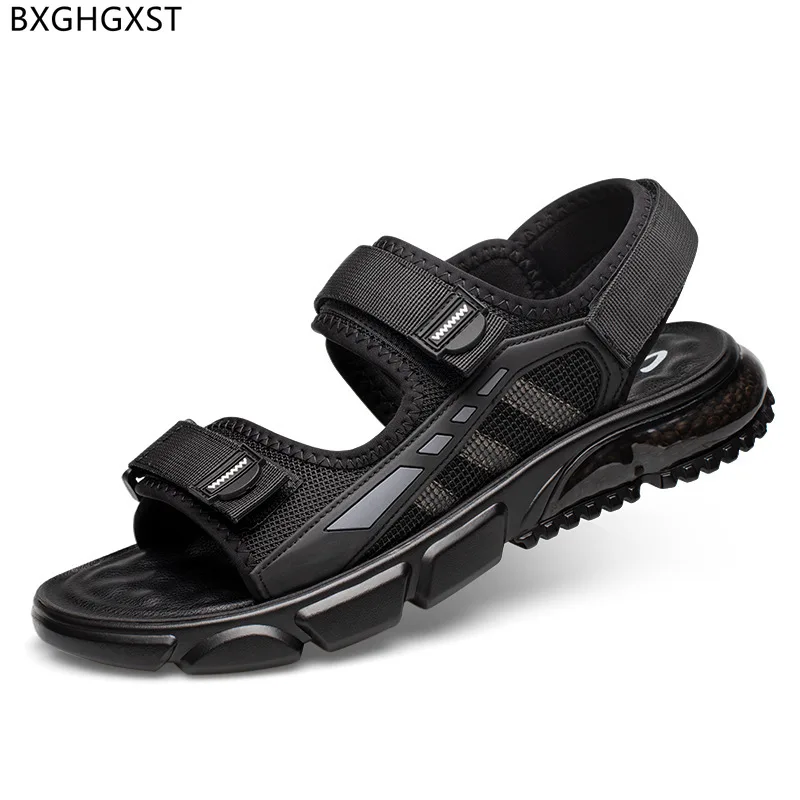 

Sandals for Men Beach Sandals Summer Sandals for Men Casual Shoes for Men Designer Slides Black Shoes Мужская повседневная обувь