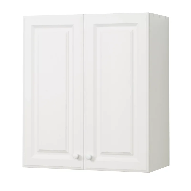 

24 in. W Large Wall Cabinet for Storage, White multifunctional furniture slaapkamer meubels armário dobravel
