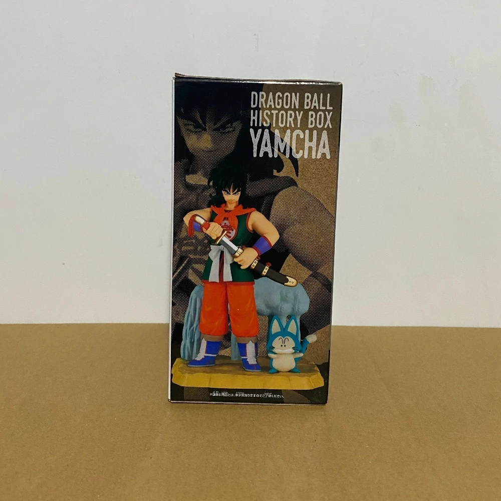 Фото В наличии Bandai, оригинальная Banpresto Dragon Ball, историческая коробка Yamcha Puar, 13 см, коллекционная модель, игрушки, фигурка, подарок на день рождения №5