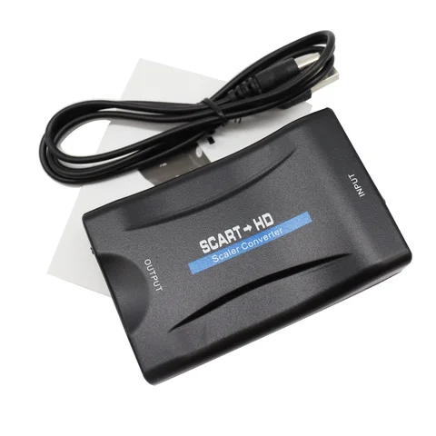 Высококлассный конвертер 1080P SCART в HDMI видео аудио адаптер для HDMI Sky Box STB разъем для HD ТВ DVD-совместимый