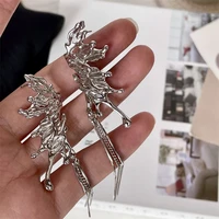 bohemian designed butterfly tassel earrings for teens girls women fashion irregular long drop earrings female jewelry gifts