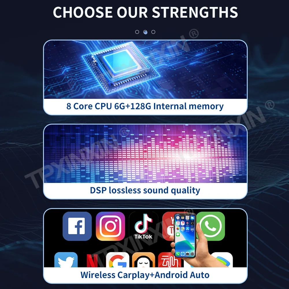 12 5-дюймовый мультимедийный плеер для Lexus GX400 GX460 2009-2021 автомобильный