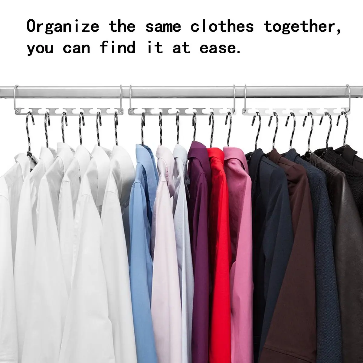 Компактные Многофункциональные Металлические Вешалки Для Гардероба Волшебный