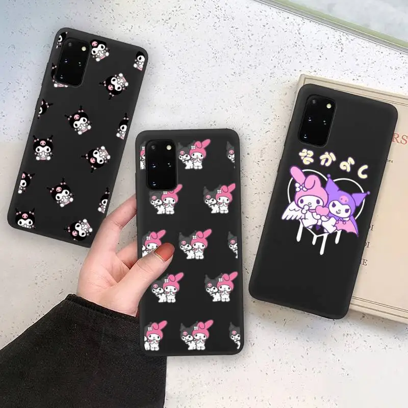 

Hello Kitty My Melody Kuromi Phone Case For Samsung Galaxy Note20 ultra 7 8 9 10 Plus lite M21 M31S M30S M51 Soft Cover