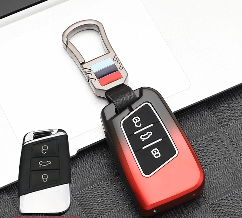 

Чехол для автомобильного ключа чехол для VW Volkswagen Golf 8 MK8 для Skoda A7 Octavia 3 Superb Seat Ateca Leon 2019 2020 2021
