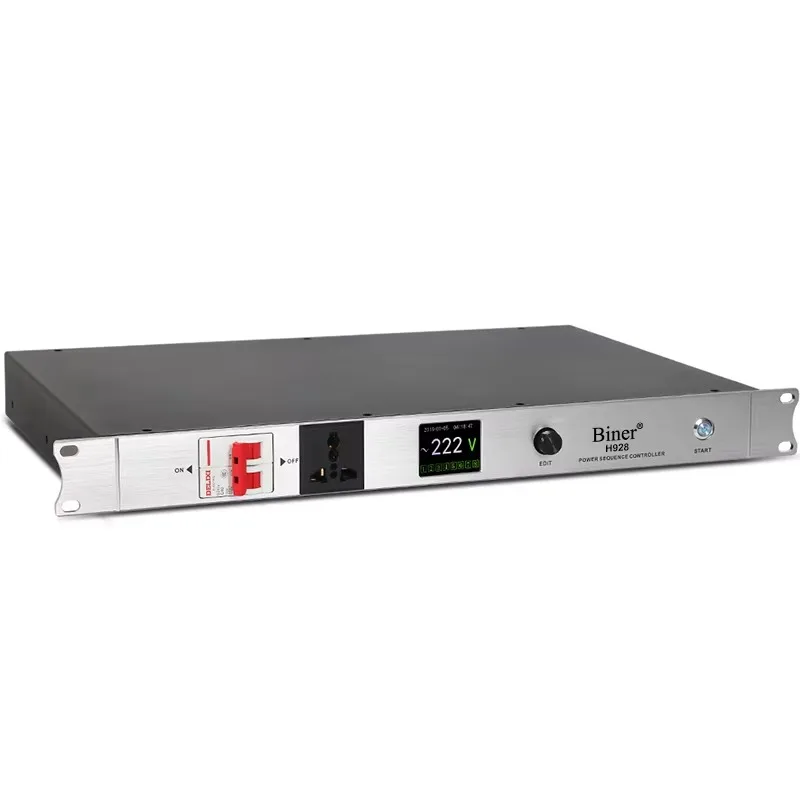 Аудиовысокий профессиональный аудиокондиционер Biner H928 Power 9-полосный