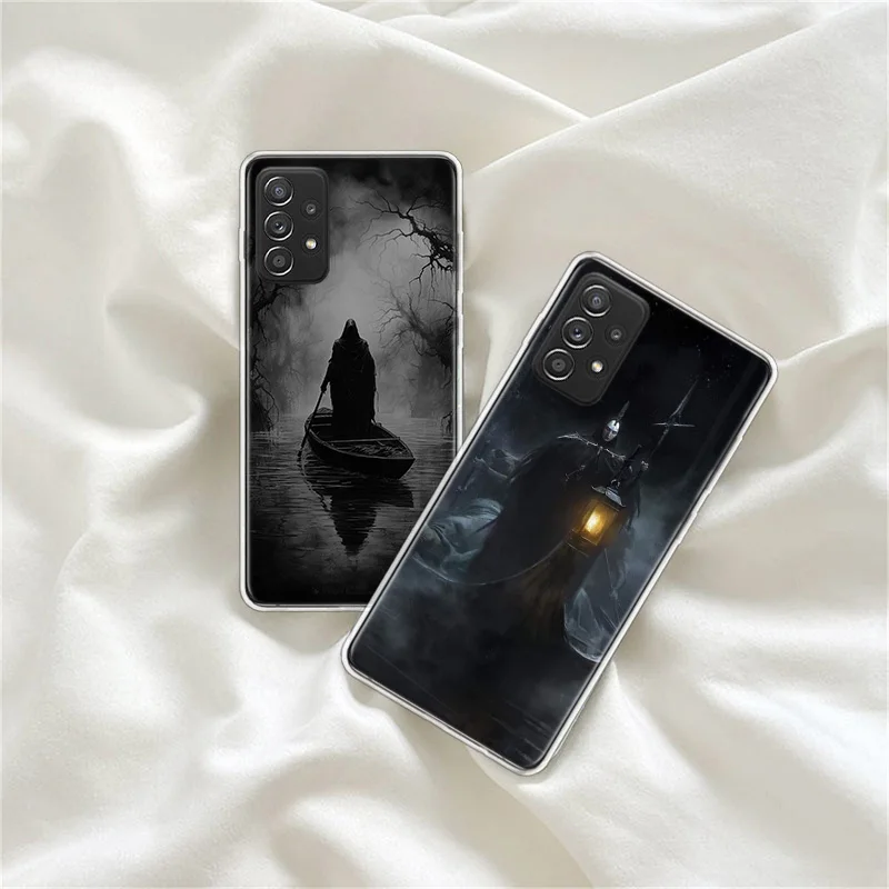 Hell Styx Ferryman Phone Case For Galaxy S23 S20 FE S21 Plus Samsung S24 S22 Ultra TPU Pattern S10 S10E S9 S8 Cover Soft Capa Sh