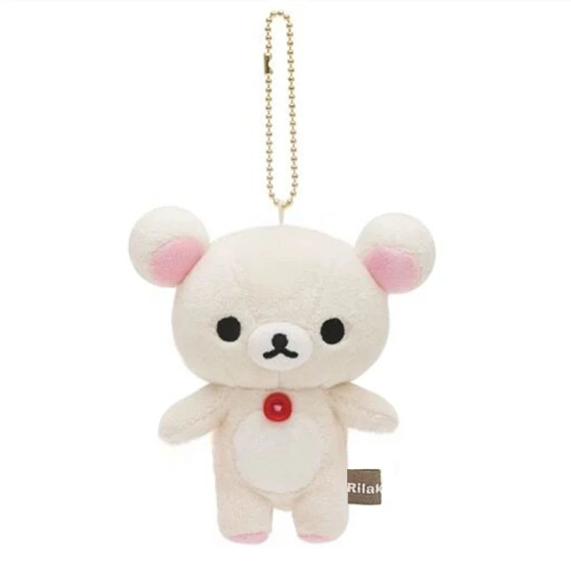 Rilakkuma Korilakkuma плюшевая игрушка-талисман брелок подвески для ключей мультяшный