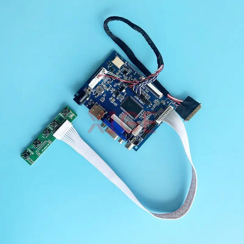 Плата драйвера контроллера LTN156AT26 LTN156AT27, 40-контактный LVDS набор для самостоятельной модификации 2AV VGA 1366*768 ЖК-монитор 15,6 