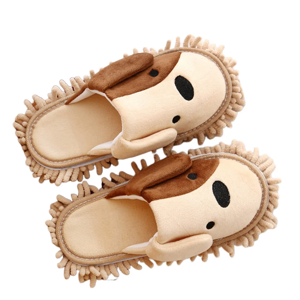 

Shoe Covers For Indoors Pattern Super Chenille Microfiber Mop Slippers Shoes Hair Cleaner Slippers Floor Cleaning Mop Sole for