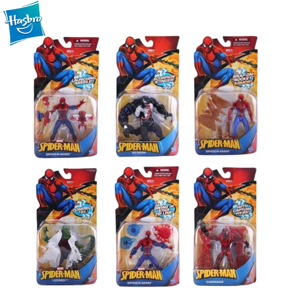 

Фирменная Подвижная кукла Hasbro, 6 дюймов, супергерой Marvel, Человек-паук, Веном, детская игрушка, модель, кукла, Рождественский праздничный подарок