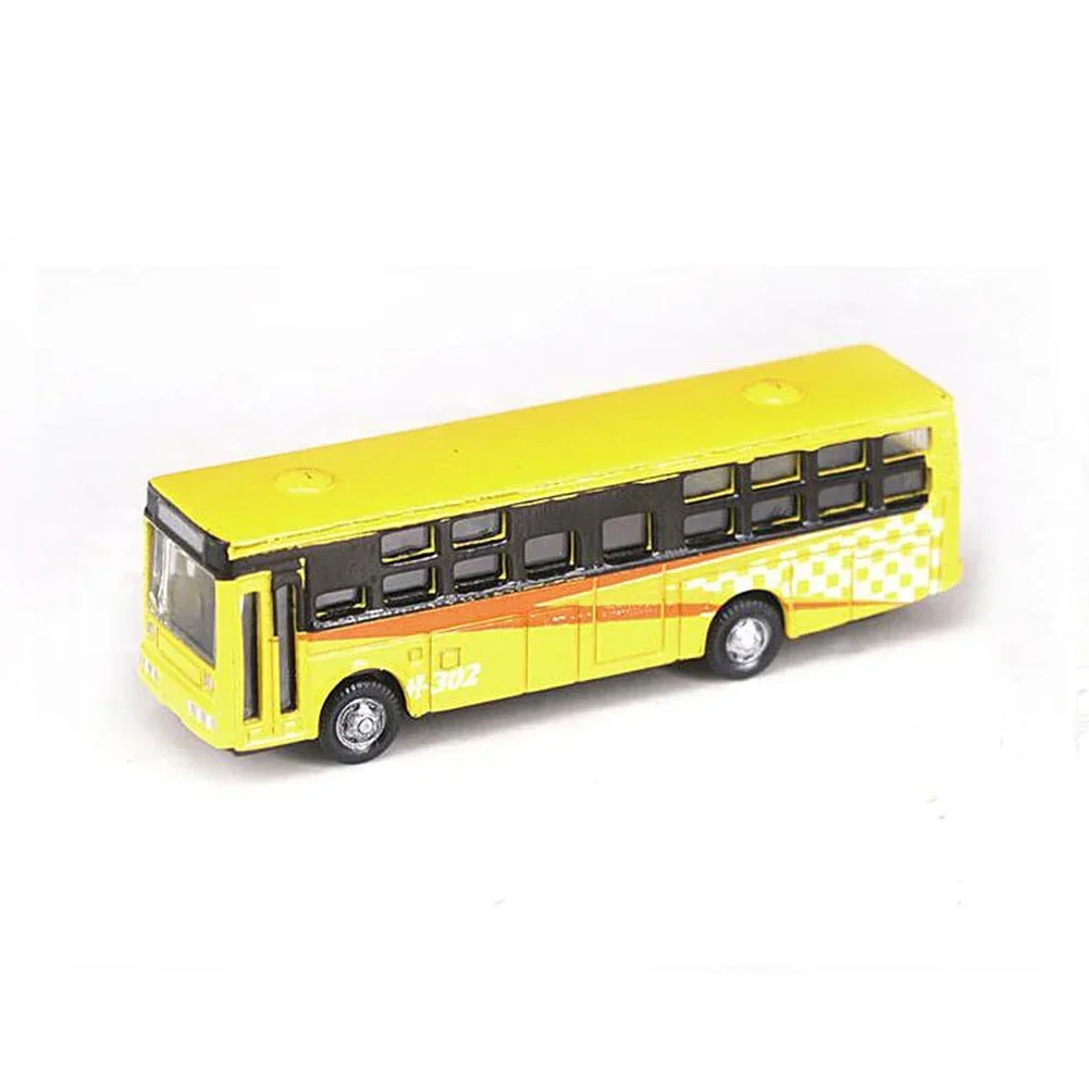 Diecast Mini Bus Train Landscape Layout N Scale Model samochodu do modelu kolei Lekki materiał ABS Różne kolory