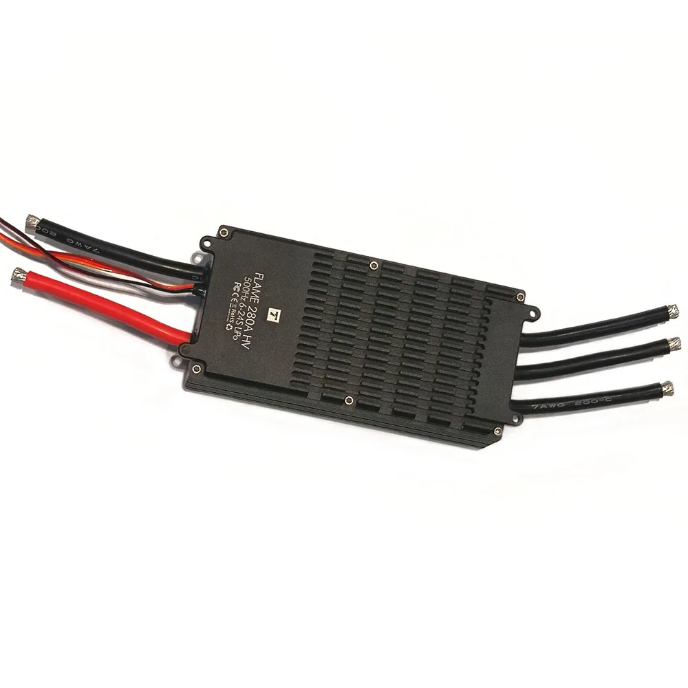 

T-MOTOR Flame 280A HV esc 12-24s 100V Multirotor Remote Control 300 Amp Speed Control ler для двигателя дрона