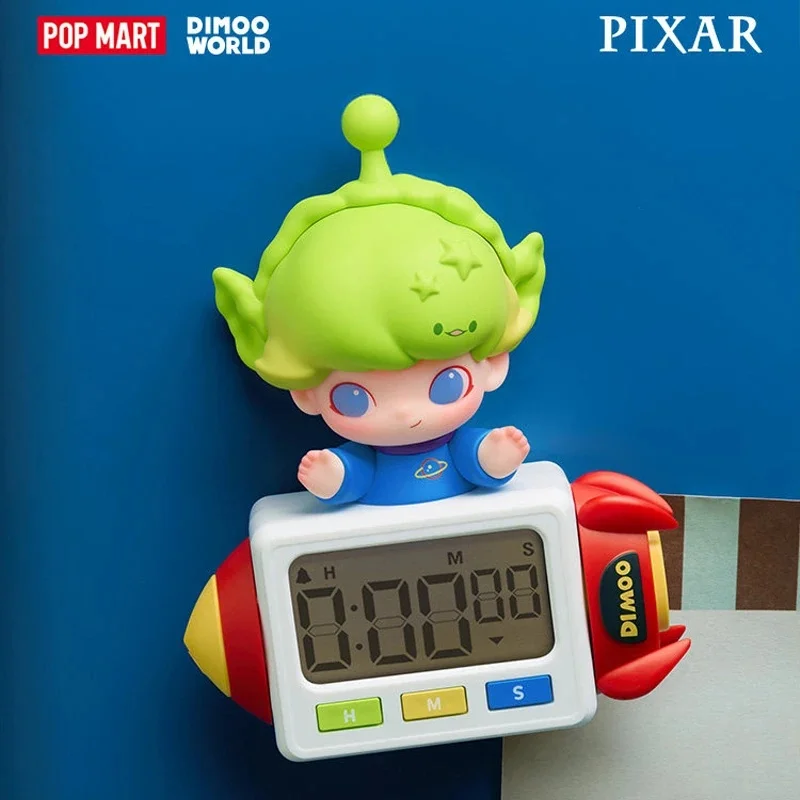 POP MART DIMOO WORLD PIXAR Series: Магнит на холодильник с таймером, серия Blind Box, игрушки-сюрпризы, коллекционные фигурки, подарки (art.: 3920dc6df226b) - 3920dc6df226b