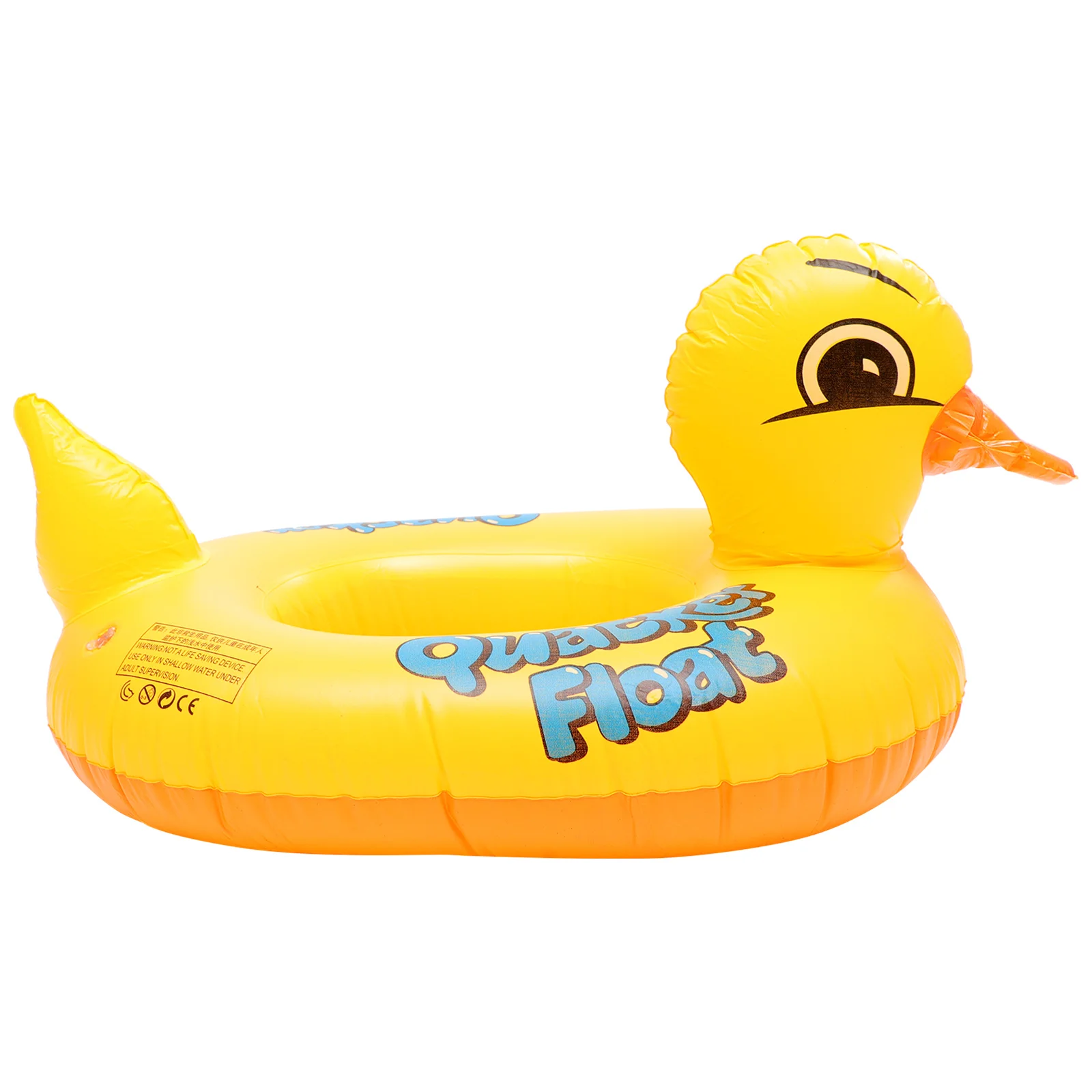 

1PC Adult Kid PVC Duck Shaped Floating Inflatable Swimming Ring Mounts Floating Beach Swimming Ring Inflatable Ring