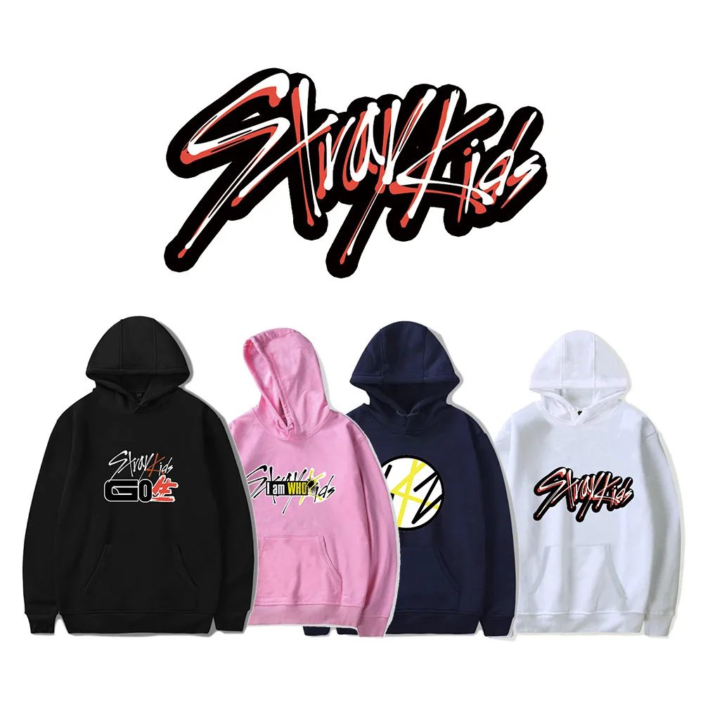 

Kpop stray kids Hoodie Sweatshirts Versatile Clothes Bang Chan Min-Ho Chang-Bin Hyun-Jin Ji Sung Young-Bok Hooded Pullovers