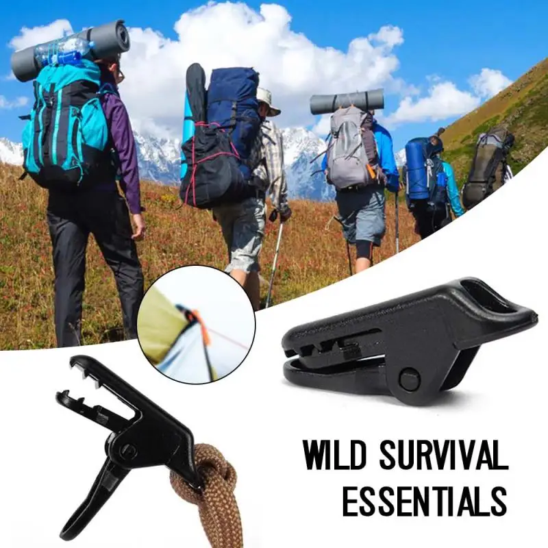 

Мини-зажим для палатки с крокодиловым зажимом