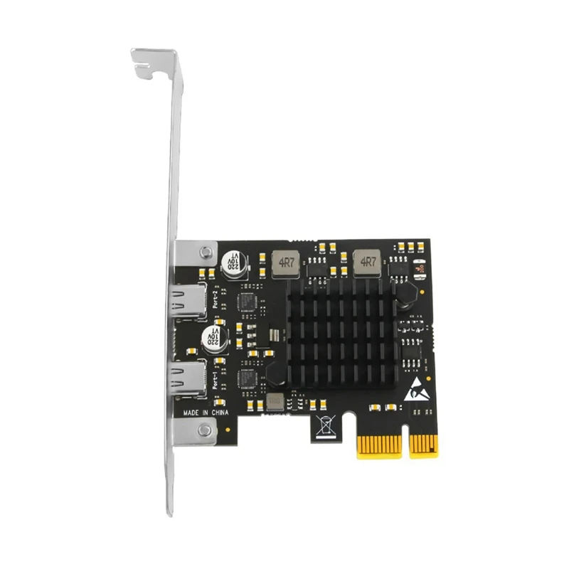 Плата расширения Pcie-Type-C PCI Express PCI-E 1X к USB3.2 Gen2 адаптер для настольного ПК