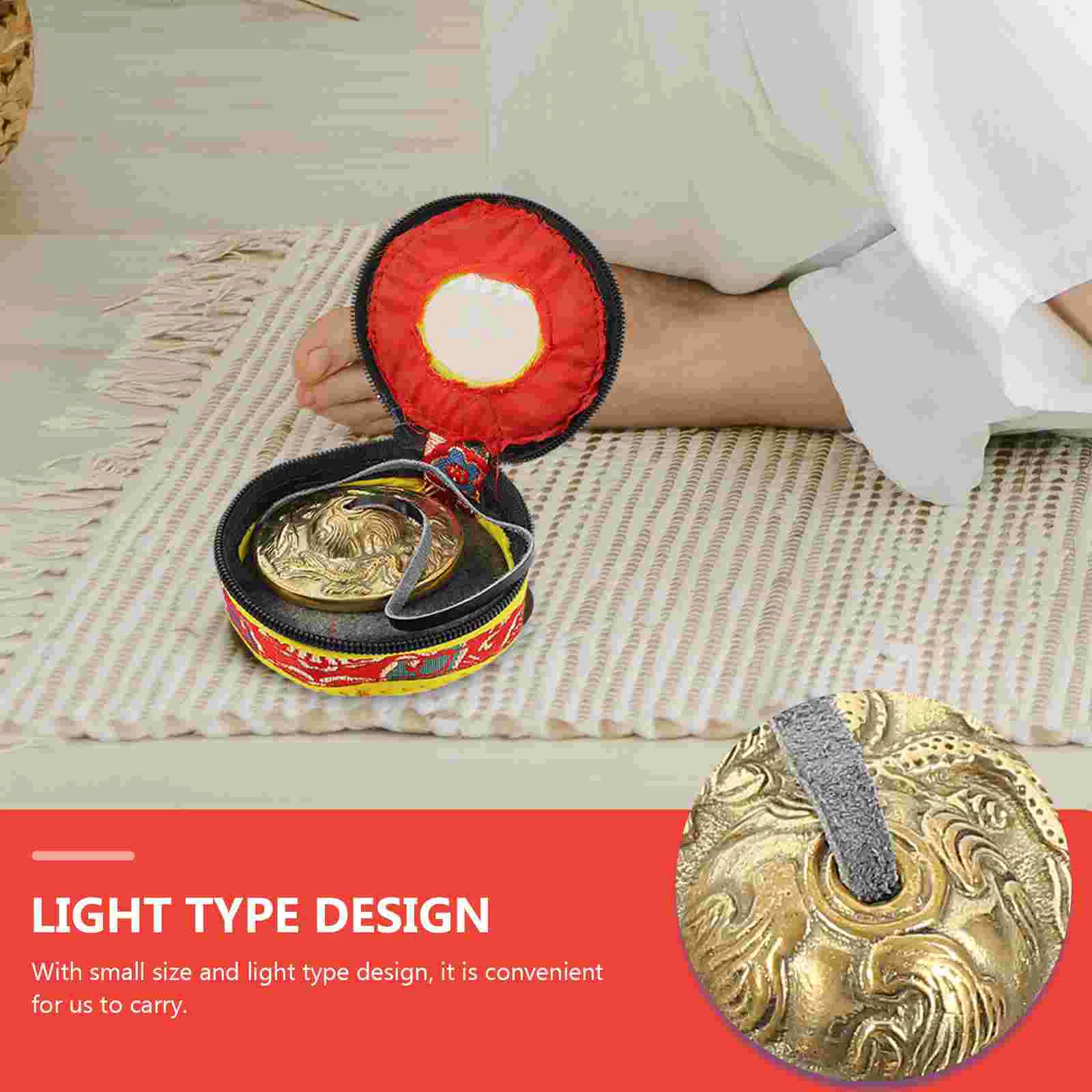 Колокольчик из чистой медитации тарелки для колокольчики религиозной церемонии