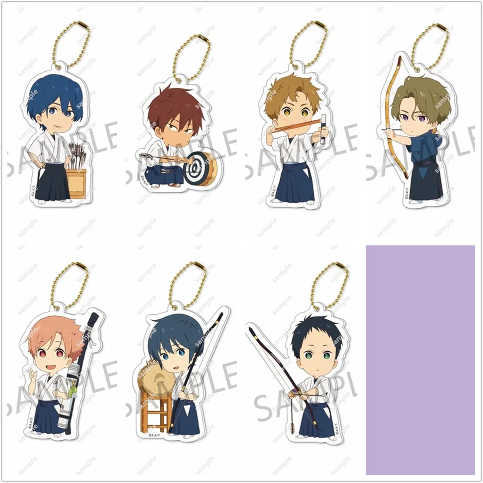 

Аниме Tsurune Kazemai koukou kyuudoubu брелок кукла Tsunagari no Issha Narumiya Minato акриловый брелок Подвеска для подарка