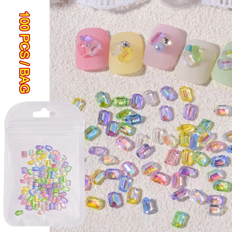 

100 шт./упаковка, разноцветные бриллианты