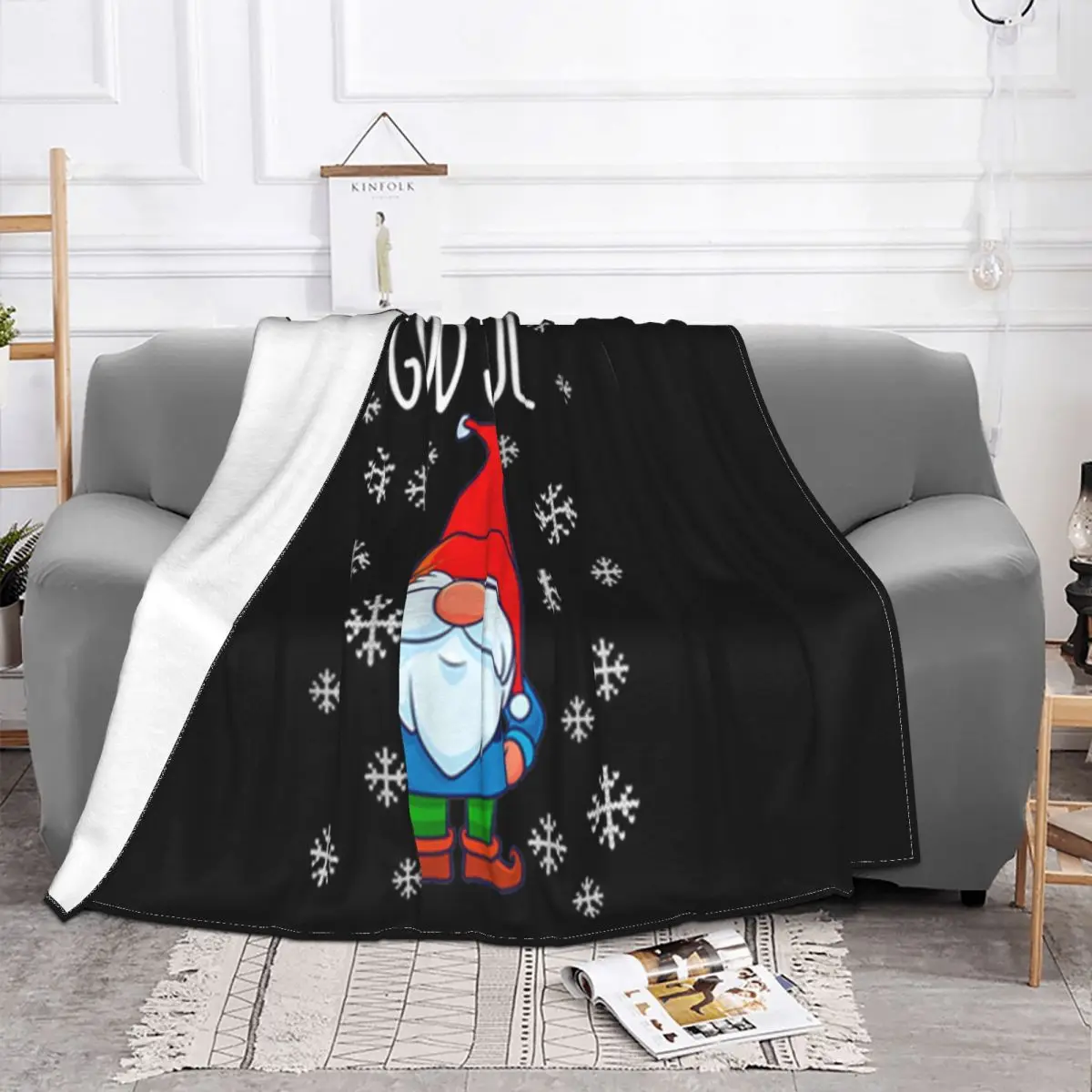 Горячий Бог Jul шведский Tomte Gnome скандинавский топ с Рождеством мужские топы