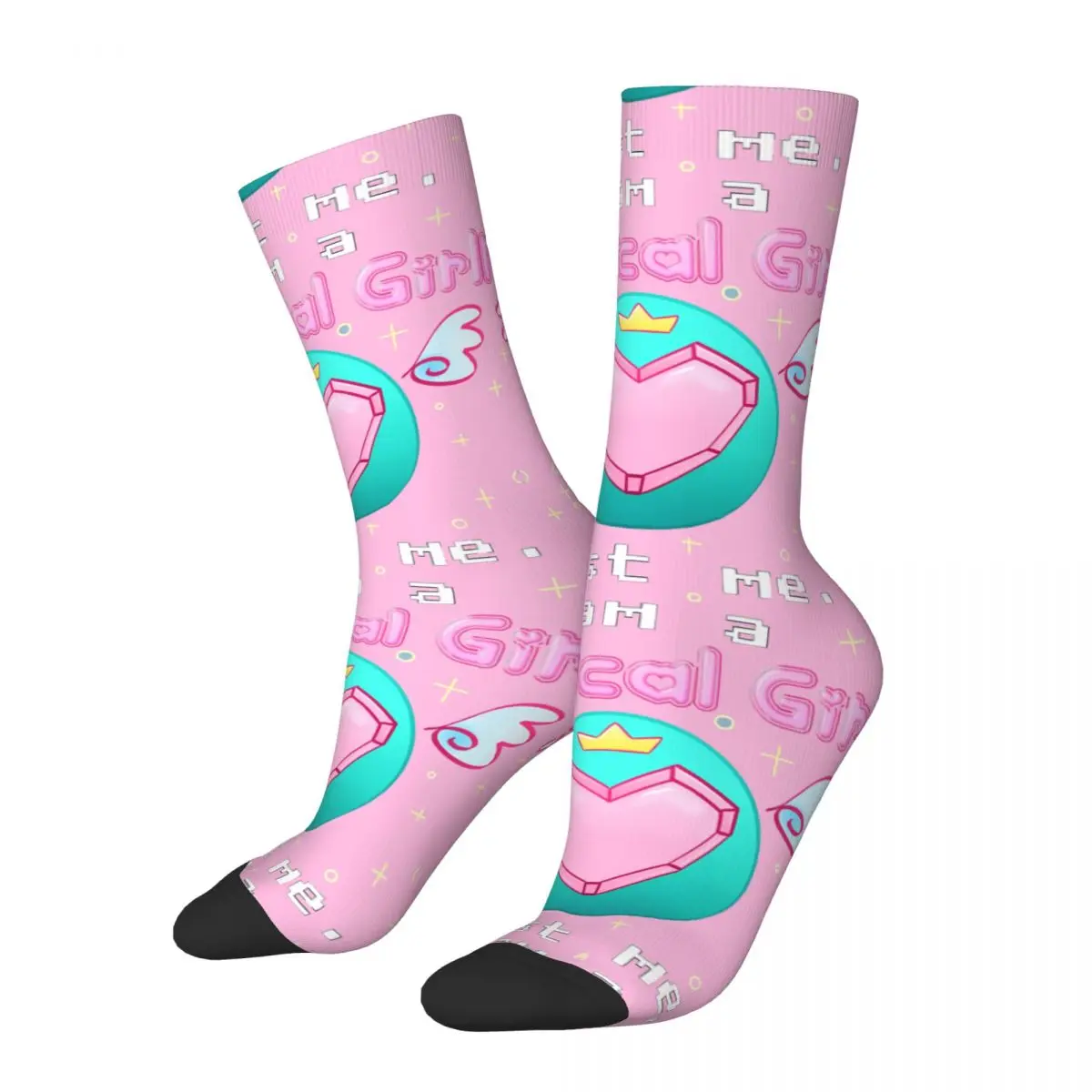 

Забавные сумасшедшие носки для мужчин Волшебные девушки в стиле хип-хоп винтажные Токио Mew японское аниме Веселые качественные носки с прин...
