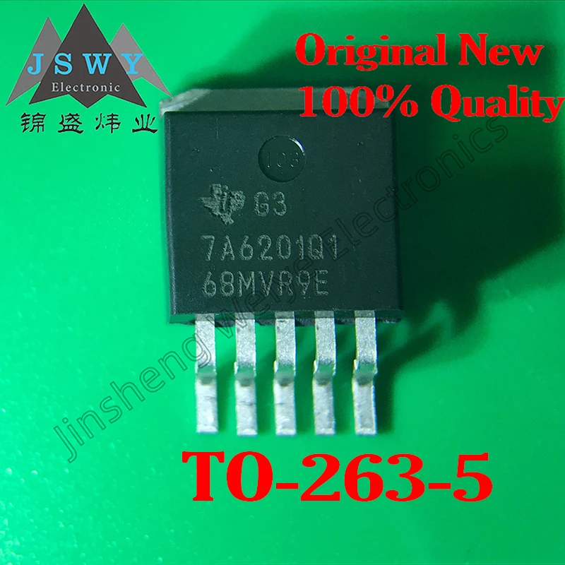 

TPS7A6201QKTTRQ1 TPS7A6201QKTTR TPS7A6201 Silkscreen 7A6201Q1 SMD TO-263 Chip IC 100% Brand New Genuine Free Shipping