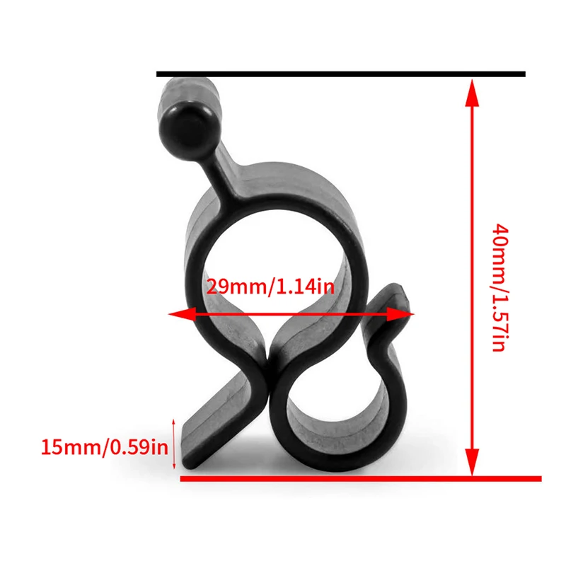 10 шт. зажимы для кемпингового тента караван кемпер гирлянда веревочный