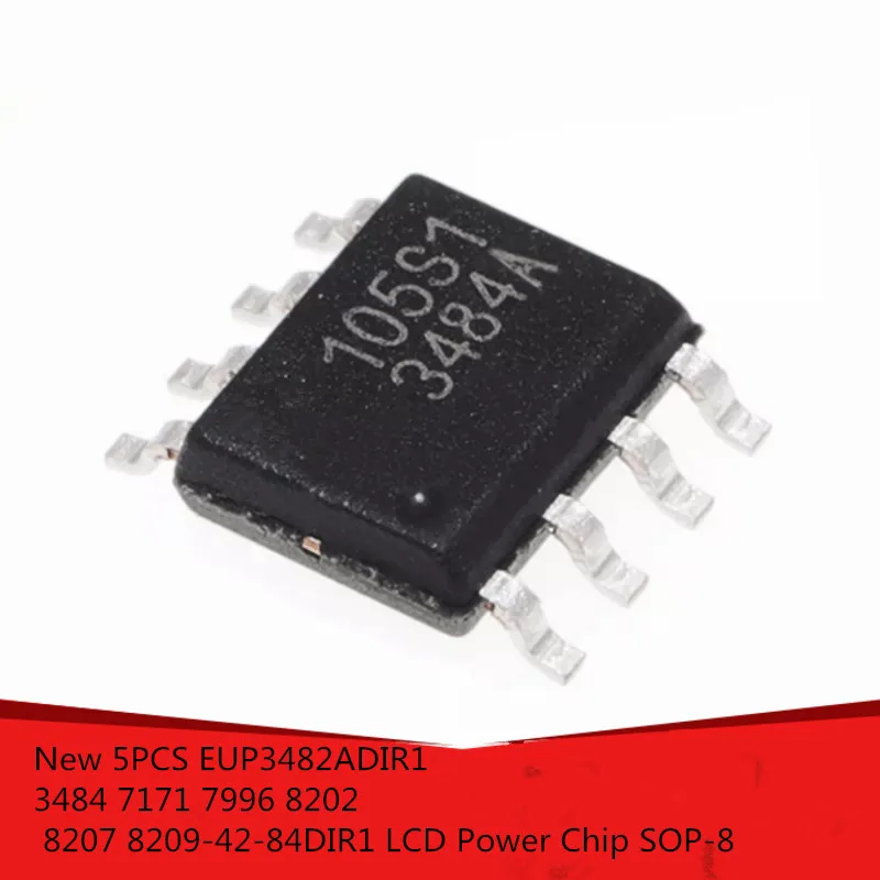 Новый чип EUP3482ADIR1 3484 7171 7996 8202 8207 8209-42-84DIR1 SOP8, 5 шт.