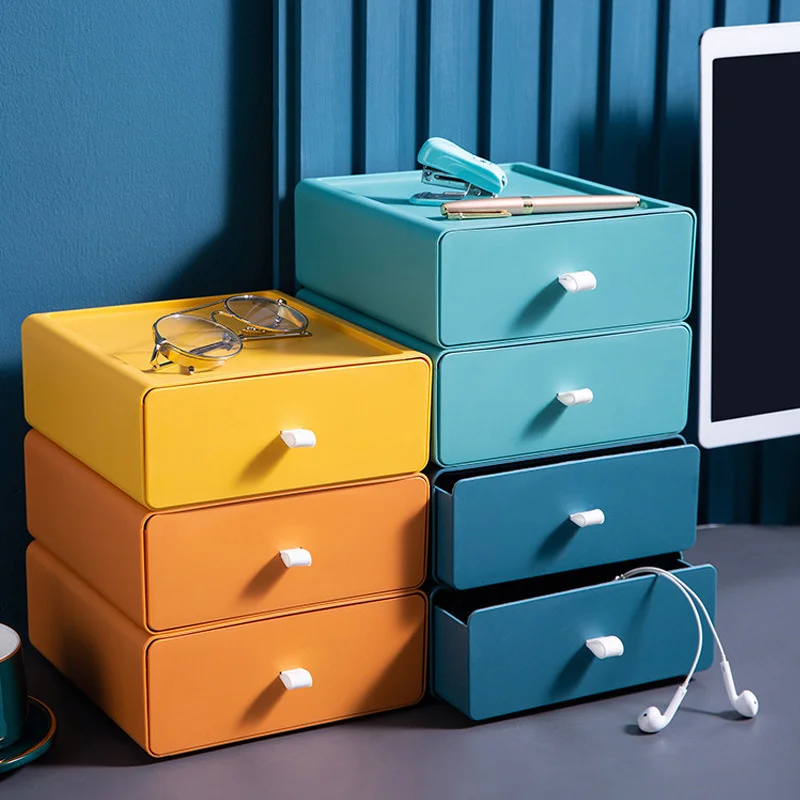 

Desktop Storage Shelf Jewelry Boxes And Jewelry Organizer Bead Box Cosmetics Home Office Bathroom Order Makeup Organizers Things