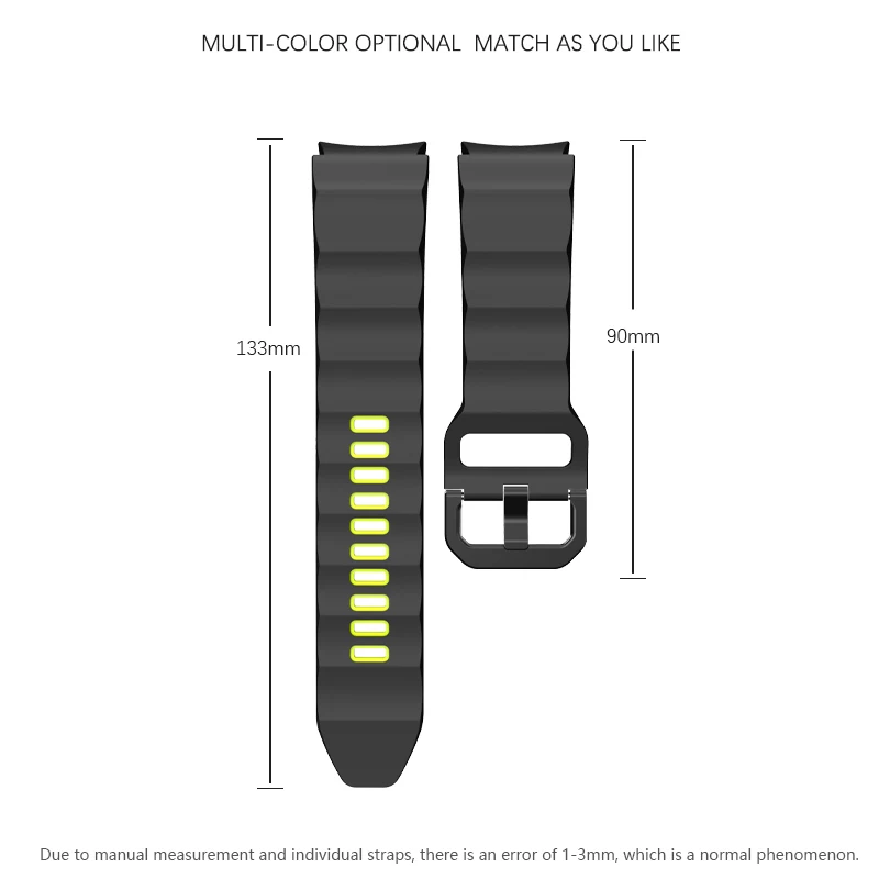 Silicone Strap For Samsung Galaxy Watch 5/4 40mm 44mm 5pro Smartwatch Sport Correa Bracelet Galaxy Watch4 classic 42mm/46mm Band