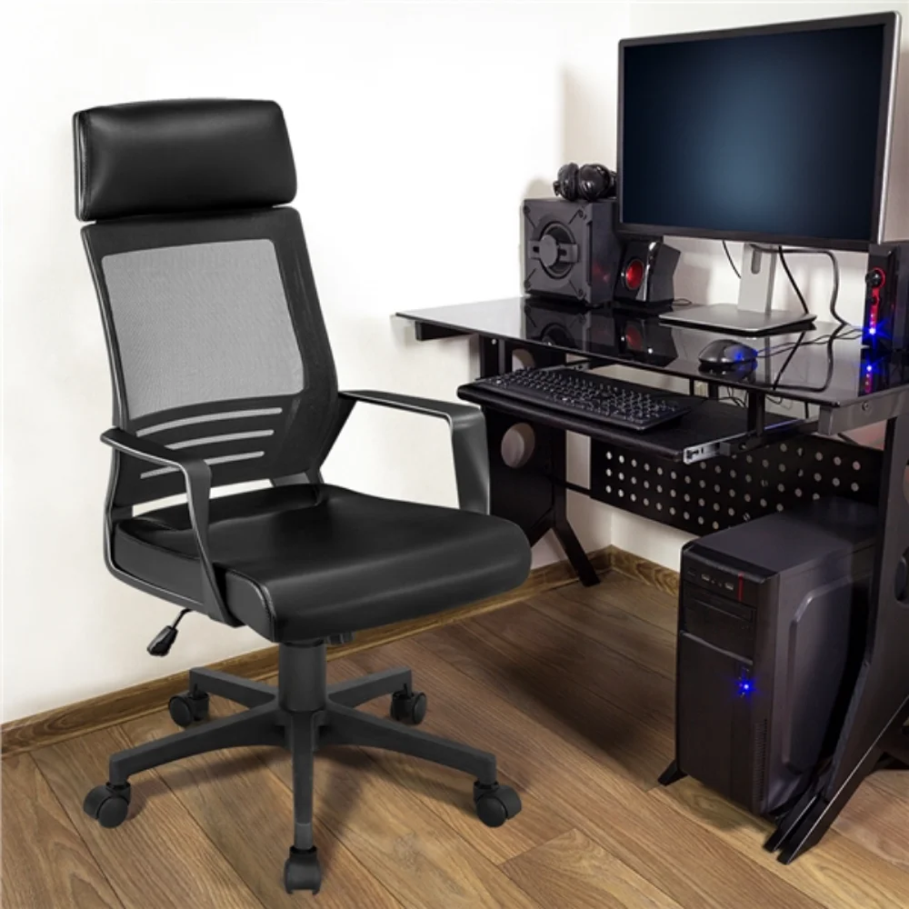 

Регулируемое эргономичное Сетчатое вращающееся офисное кресло для конференц-игр, серый скандинавский поворотный стул с подъемником, удобное сиденье