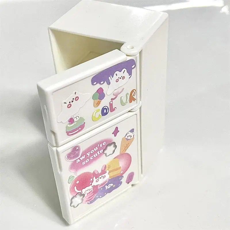 

Trolley case Jewelry storage box Cute Cartoon Style Jewelry Headwear Desktop Stationery Cosmetic Box Student Drawer Desk Storage