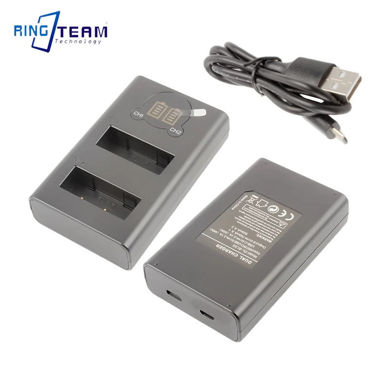 2 шт. детали для аккумулятора BLS5 с ЖК-дисплеем и USB-портом