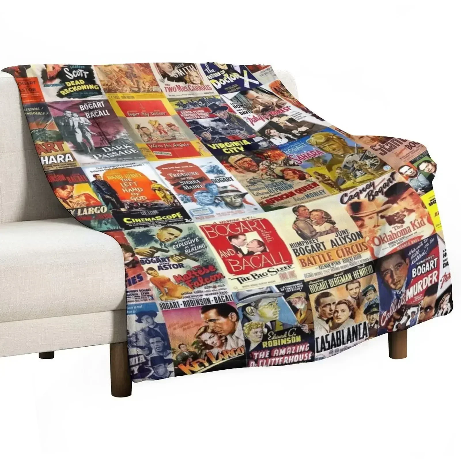 Хамфри Богарт постеры фильмов пледы одеяла для кровати очень большой идеи